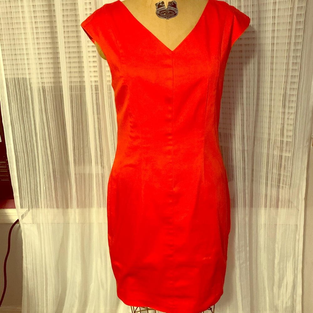 Mossimo Orange Sheath Dress